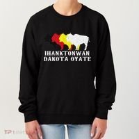Ihanktonwan Dakota Oyate Yankton Sioux Medicine Wheel Women's Sweatshirt thumb 0