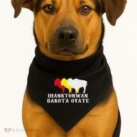 Ihanktonwan Dakota Oyate Yankton Sioux Medicine Wheel USA-Made Doggie Bandana thumb 1