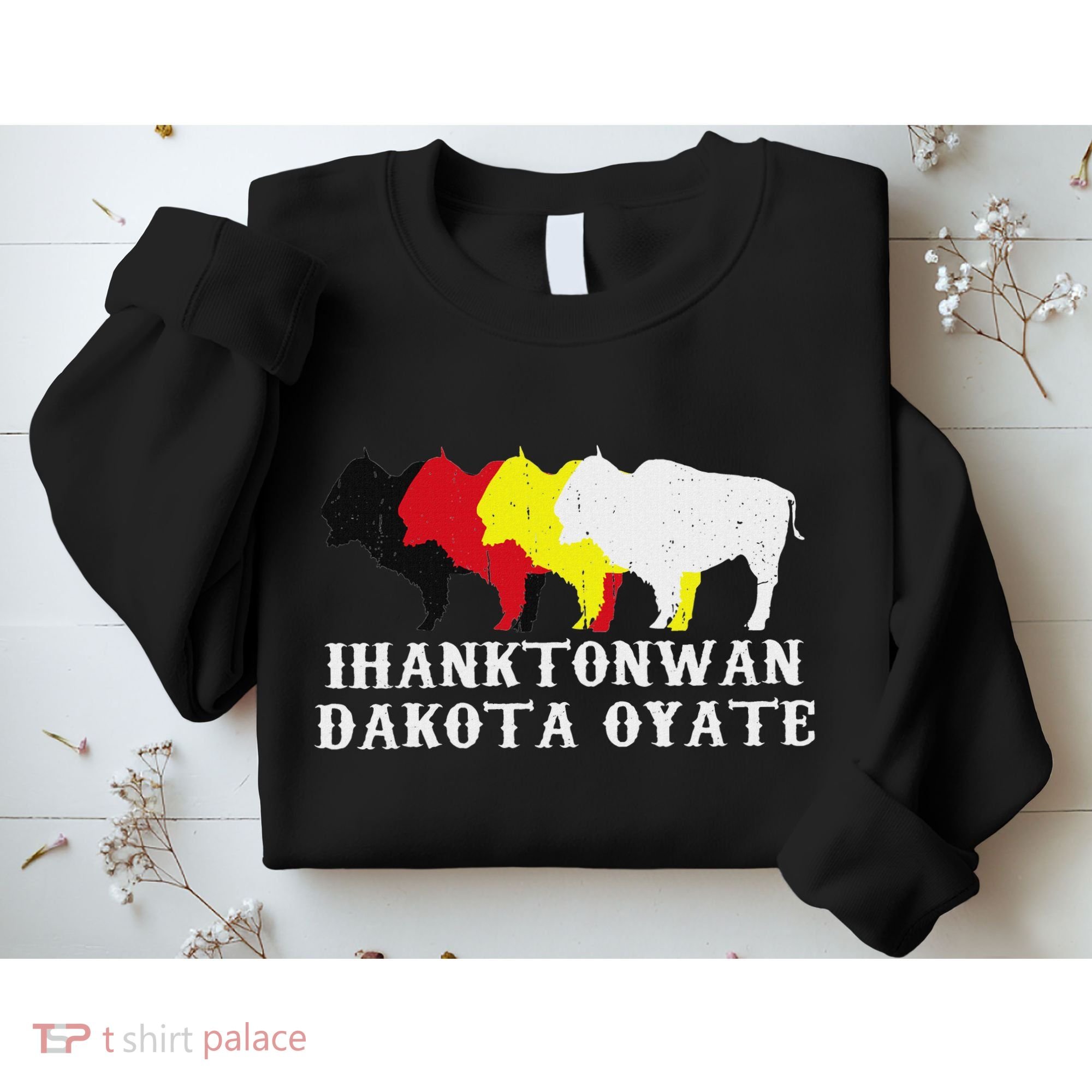 Ihanktonwan Dakota Oyate Yankton Sioux Medicine Wheel Sweatshirt