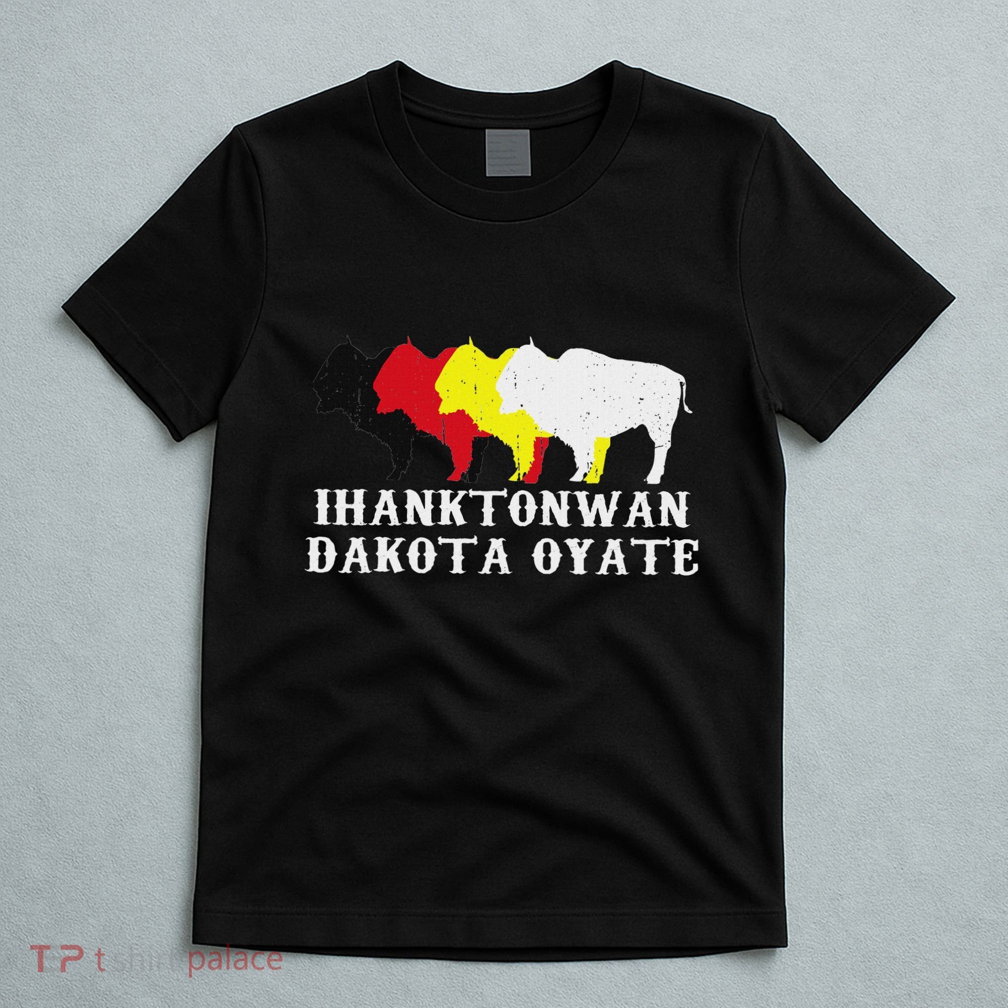 Ihanktonwan Dakota Oyate Yankton Sioux Medicine Wheel T-Shirt