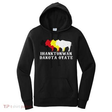 Ihanktonwan Dakota Oyate Yankton Sioux Medicine Wheel Women's Hoodie