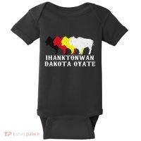 Ihanktonwan Dakota Oyate Yankton Sioux Medicine Wheel Baby Bodysuit thumb 0