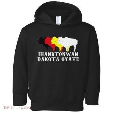Ihanktonwan Dakota Oyate Yankton Sioux Medicine Wheel Toddler Hoodie