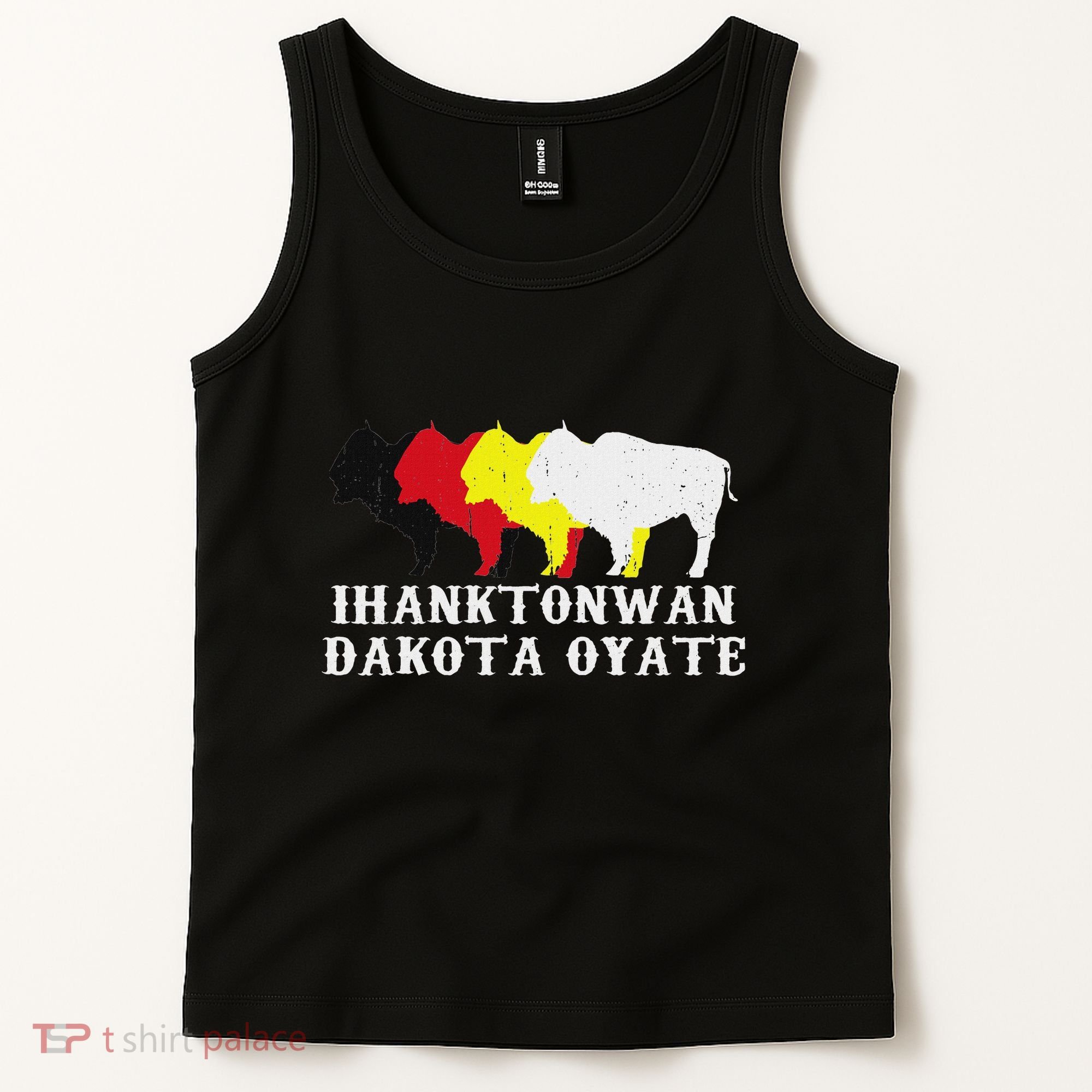 Ihanktonwan Dakota Oyate Yankton Sioux Medicine Wheel Tank Top