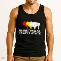 Ihanktonwan Dakota Oyate Yankton Sioux Medicine Wheel Tank Top thumb 3