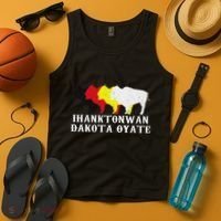 Ihanktonwan Dakota Oyate Yankton Sioux Medicine Wheel Tank Top thumb 4