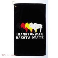 Ihanktonwan Dakota Oyate Yankton Sioux Medicine Wheel Golf Towel thumb 0