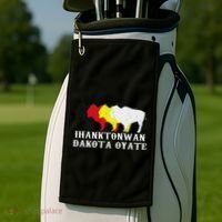 Ihanktonwan Dakota Oyate Yankton Sioux Medicine Wheel Golf Towel thumb 2