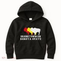 Ihanktonwan Dakota Oyate Yankton Sioux Medicine Wheel Kids Hoodie thumb 0