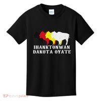 Ihanktonwan Dakota Oyate Yankton Sioux Medicine Wheel Kids T-Shirt thumb 0