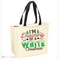 I'm Dreaming Of A White Christmas Tote Bag thumb 2