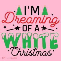 I'm Dreaming Of A White Christmas Coaster thumb 2