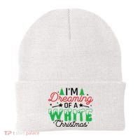 I'm Dreaming Of A White Christmas Beanie thumb 0