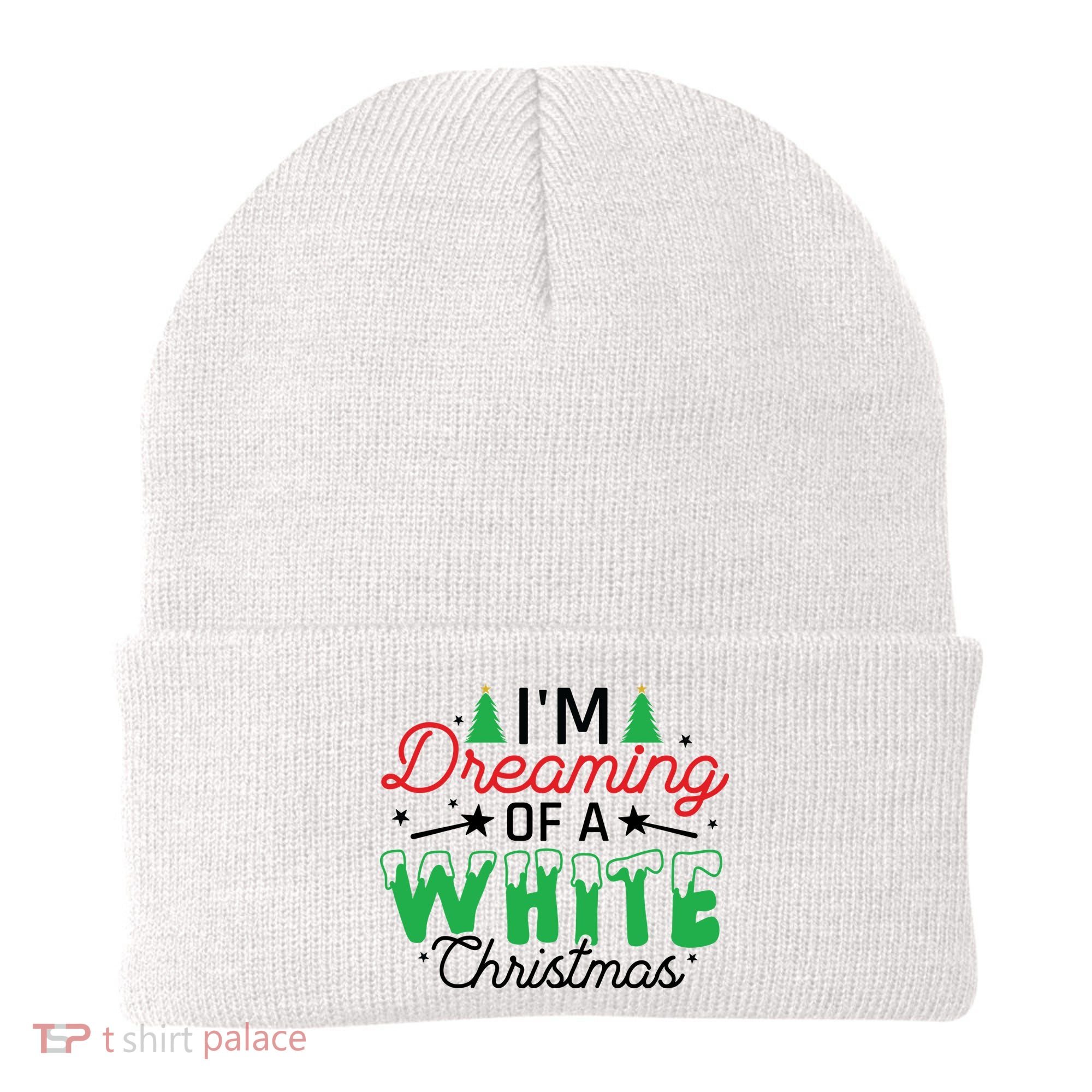 I'm Dreaming Of A White Christmas Beanie