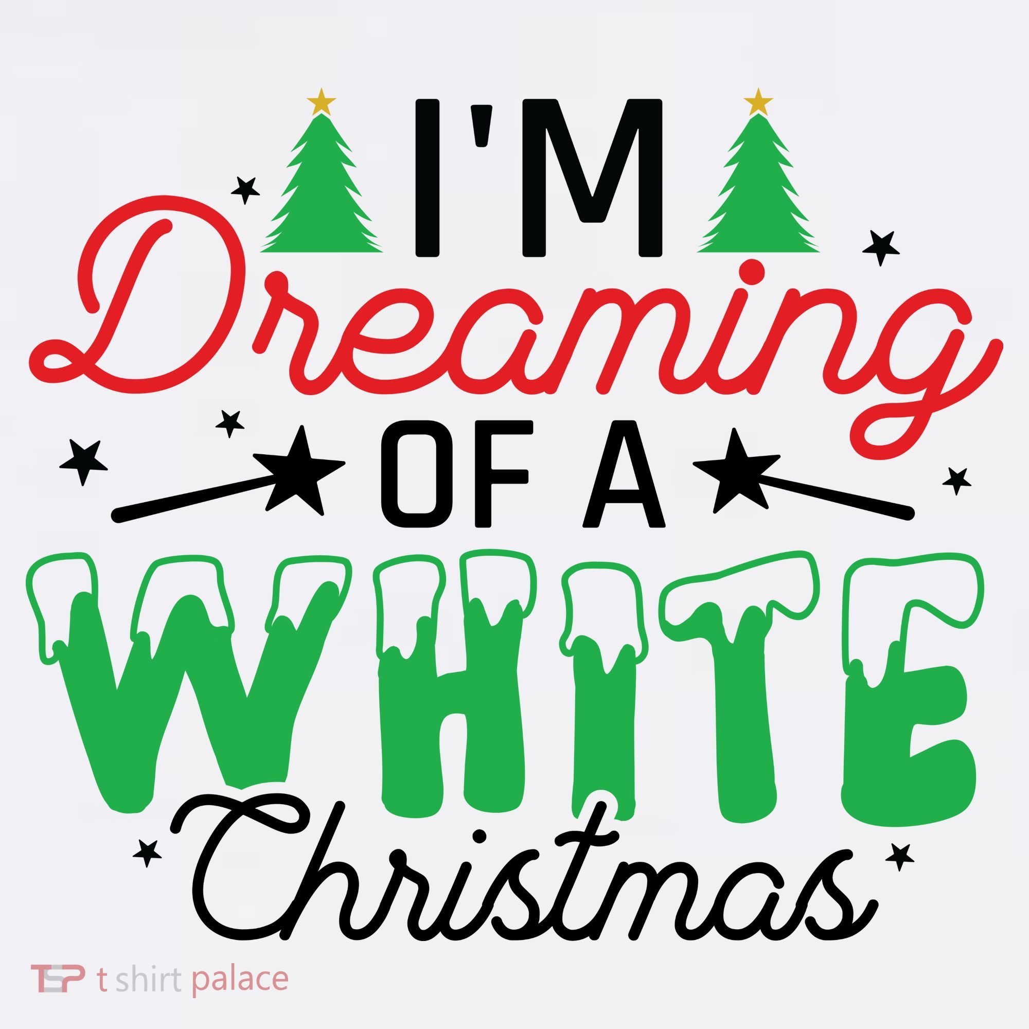 I'm Dreaming Of A White Christmas Mousepad