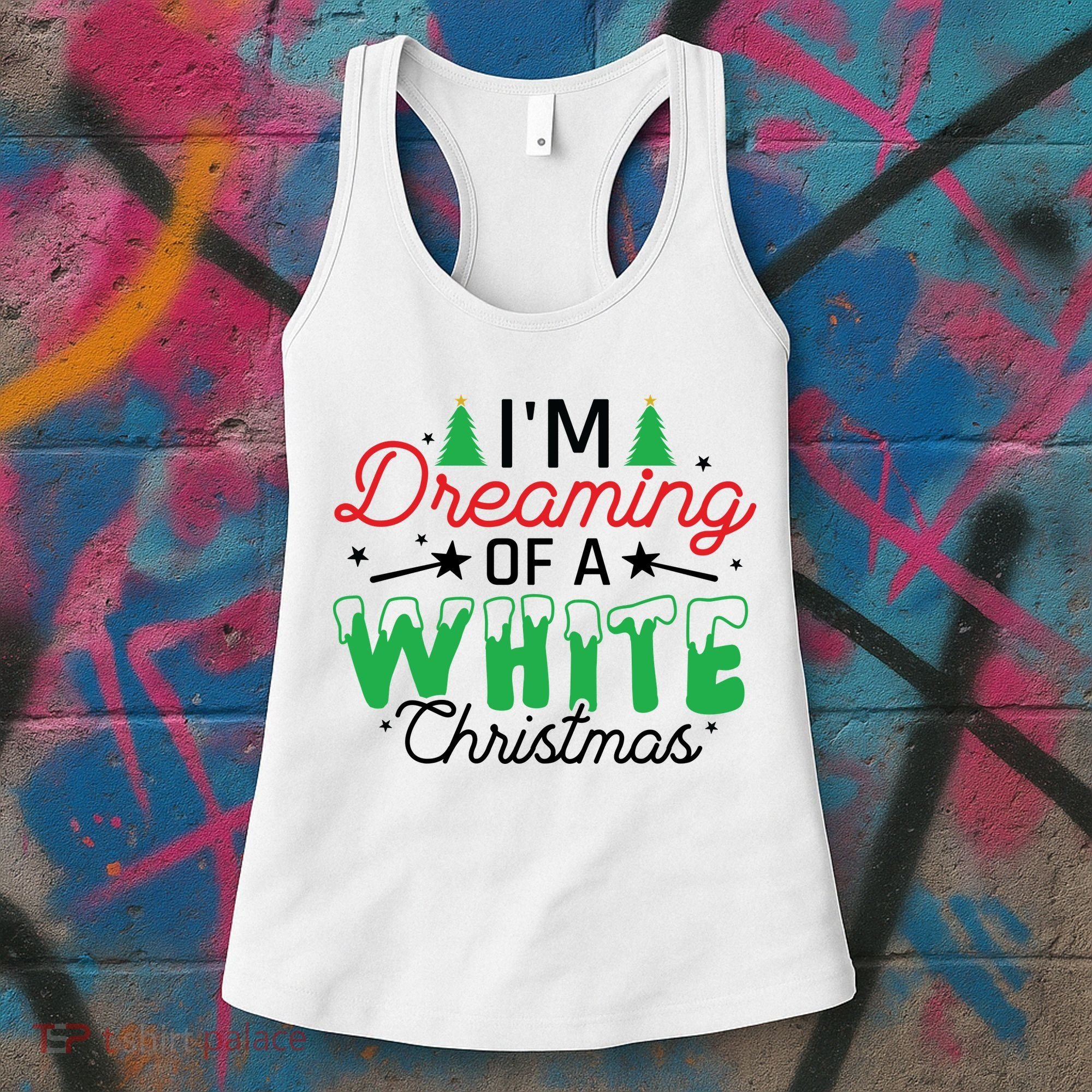I'm Dreaming Of A White Christmas Women's Tank Top