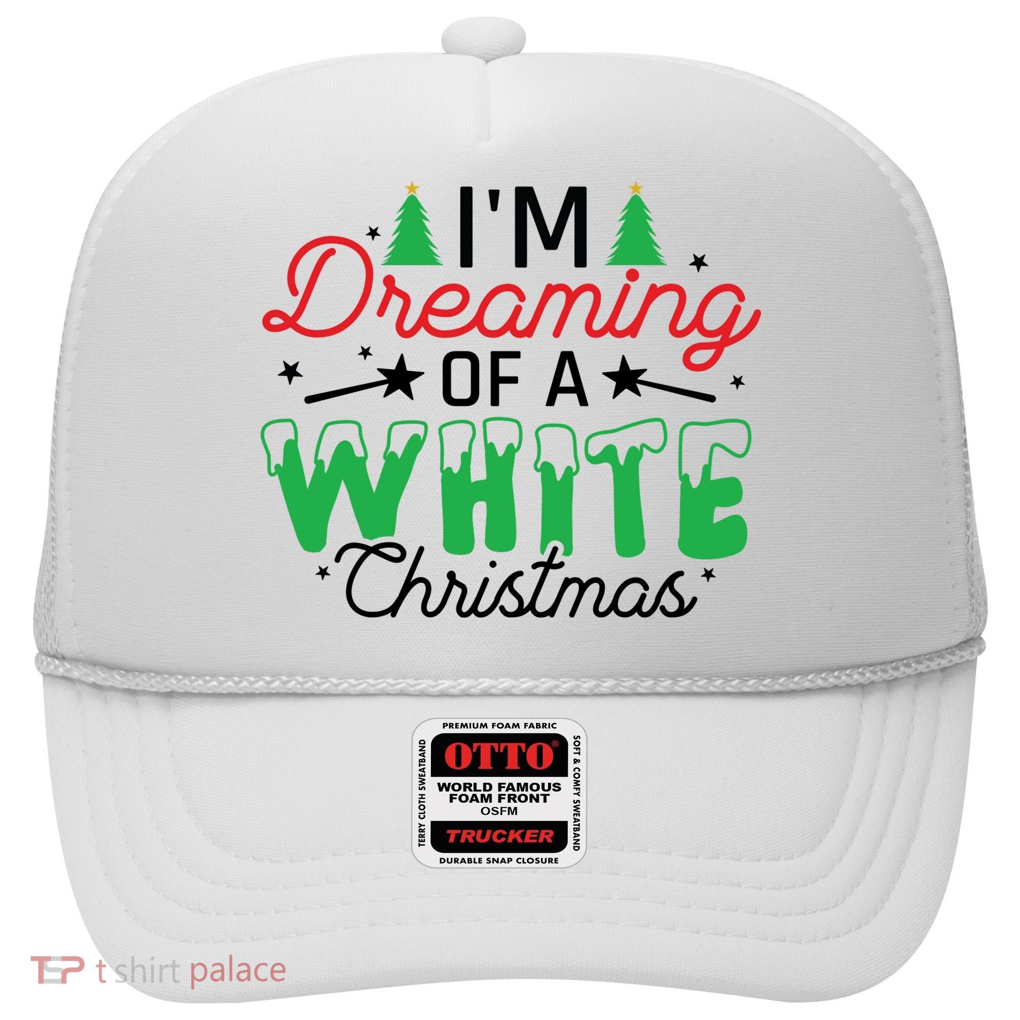 I'm Dreaming Of A White Christmas Hat