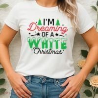 I'm Dreaming Of A White Christmas Women's T-Shirt thumb 2