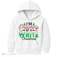 I'm Dreaming Of A White Christmas Kids Hoodie thumb 0