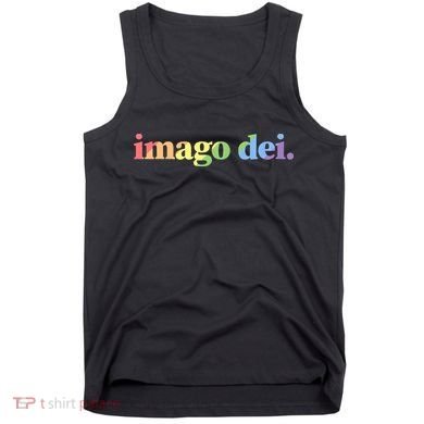 Imago Dei Pride Gods Image Vintage Bold Christian Tank Top