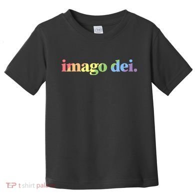 Imago Dei Pride Gods Image Vintage Bold Christian Toddler T-Shirt
