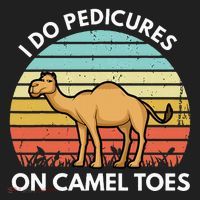 I Do Pedicures On Camel Toes Funny Camel Joke Saying Golf Towel thumb 3