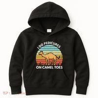 I Do Pedicures On Camel Toes Funny Camel Joke Saying Kids Hoodie thumb 0