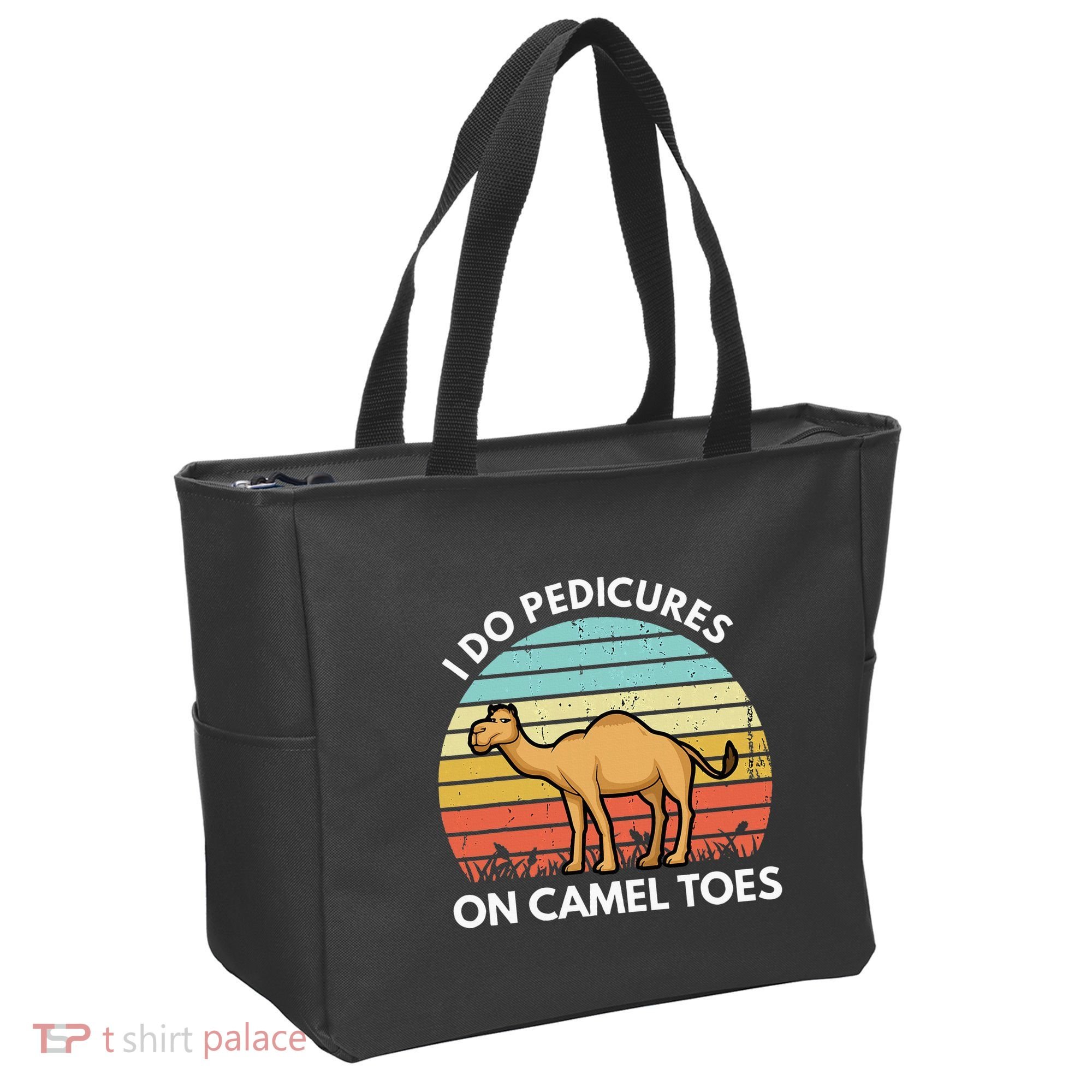 I Do Pedicures On Camel Toes Funny Camel Joke Saying Tote Bag