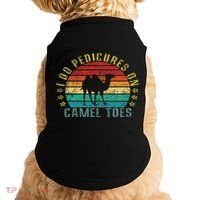 I Do Pedicures On Camel Toes Funny Retro Doggie Tank thumb 0