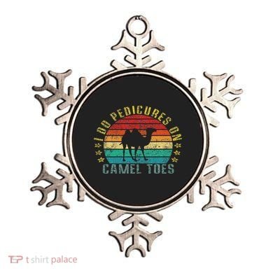 I Do Pedicures On Camel Toes Funny Retro Ornament