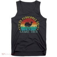 I Do Pedicures On Camel Toes Funny Retro Tank Top thumb 0