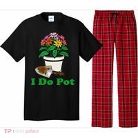 I Do Pot Funny Gardening Floral Plants Garden Pajama Set thumb 0