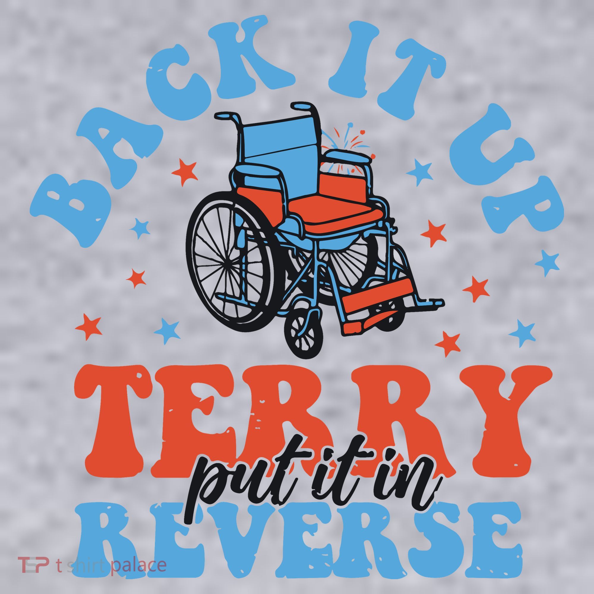 Independence Day Put It In Reverse Terry Funny 4th Of July Women's Sweatshirt