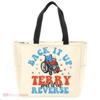 Independence Day Put It In Reverse Terry Funny 4th Of July Tote Bag thumb 0