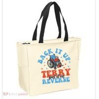 Independence Day Put It In Reverse Terry Funny 4th Of July Tote Bag thumb 2