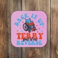 Independence Day Put It In Reverse Terry Funny 4th Of July Coaster thumb 0