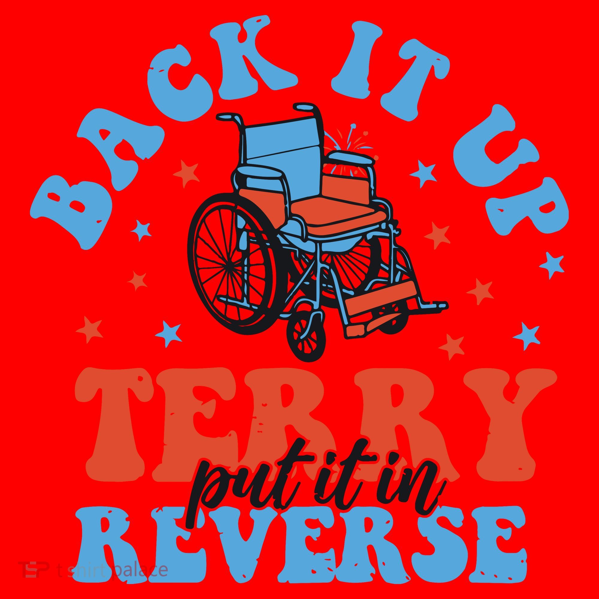 Independence Day Put It In Reverse Terry Funny 4th Of July Santa Hat
