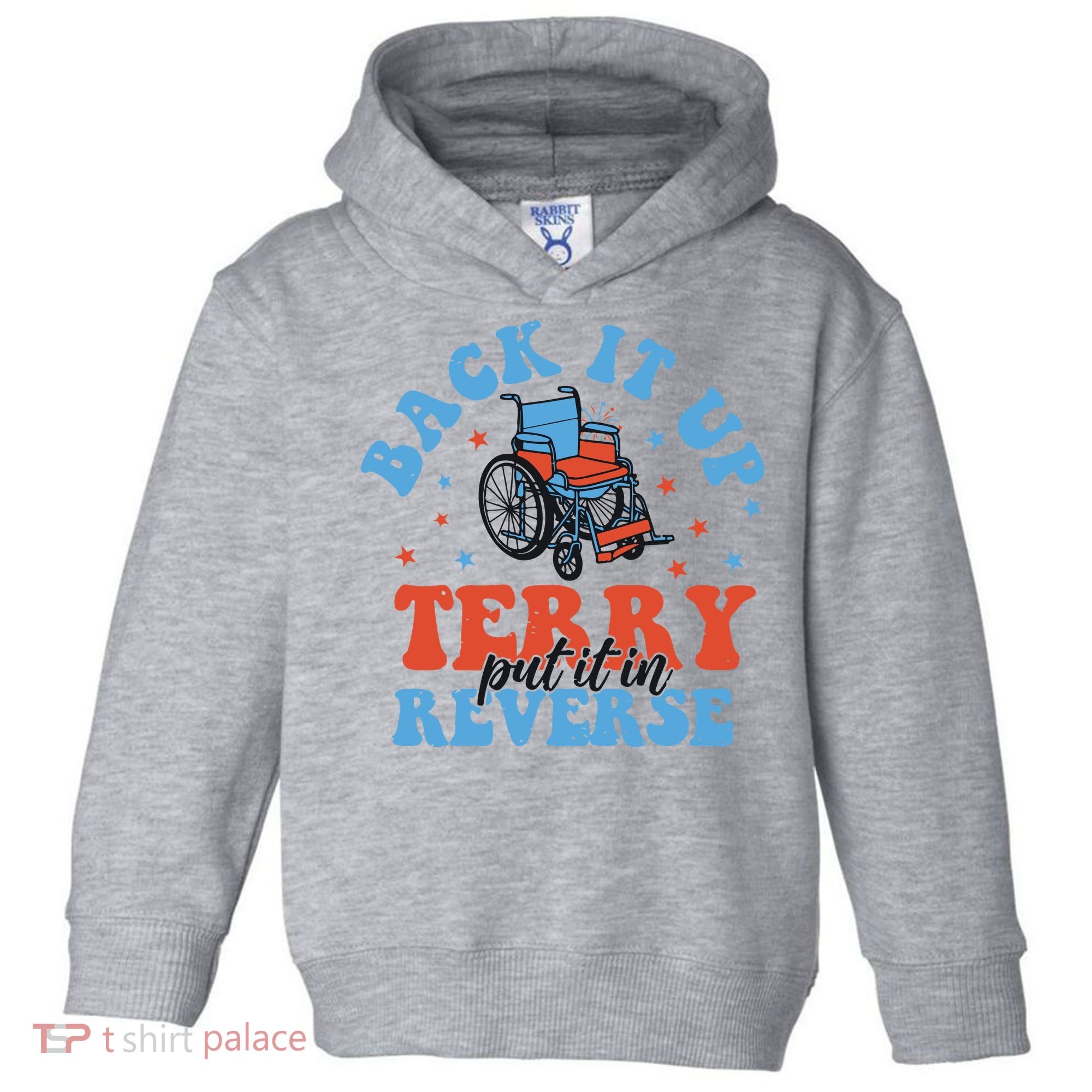 Independence Day Put It In Reverse Terry Funny 4th Of July Toddler Hoodie