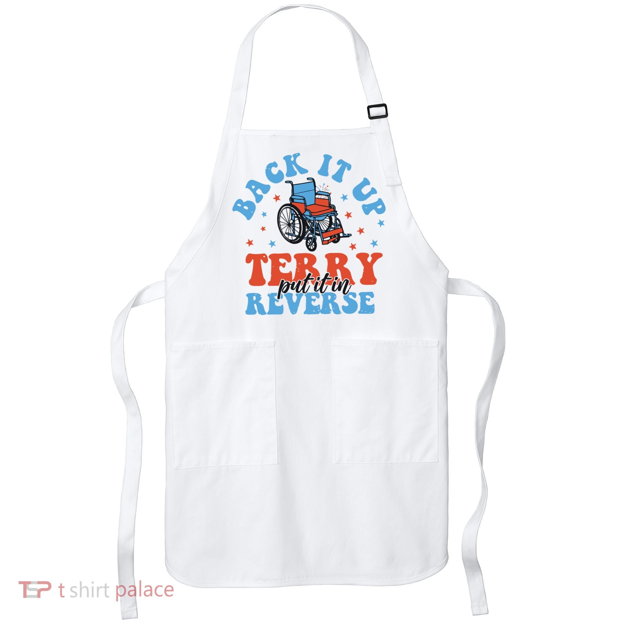 Independence Day Put It In Reverse Terry Funny 4th Of July Apron