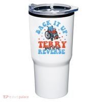 Independence Day Put It In Reverse Terry Funny 4th Of July Tumbler thumb 0