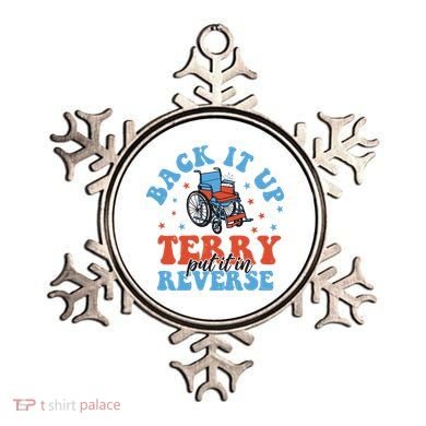 Independence Day Put It In Reverse Terry Funny 4th Of July Ornament