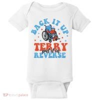 Independence Day Put It In Reverse Terry Funny 4th Of July Baby Bodysuit thumb 0