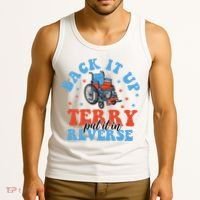 Independence Day Put It In Reverse Terry Funny 4th Of July Tank Top thumb 3