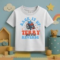 Independence Day Put It In Reverse Terry Funny 4th Of July Toddler T-Shirt thumb 3