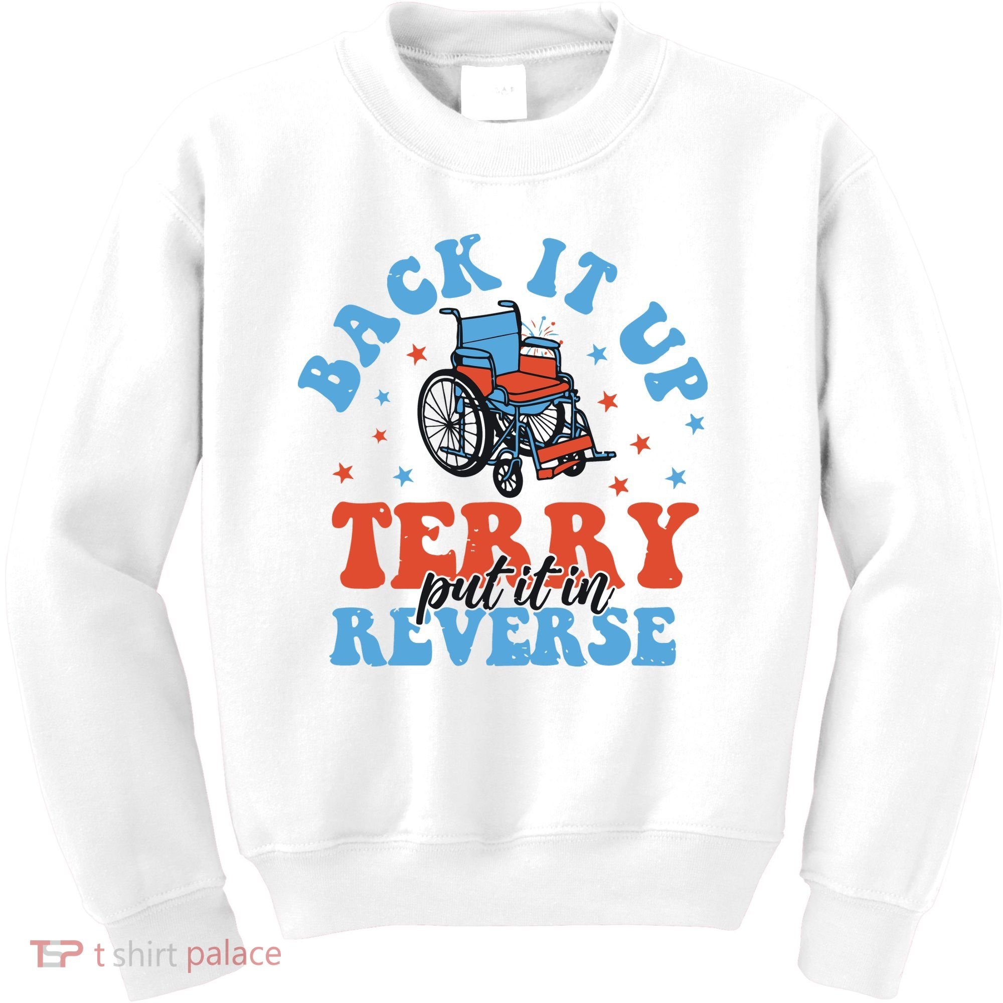 Independence Day Put It In Reverse Terry Funny 4th Of July Kids Sweatshirt