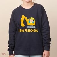 I Dig Preschool Bulldozer Women's Sweatshirt thumb 0