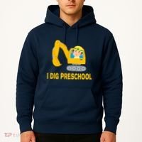 I Dig Preschool Bulldozer Hoodie thumb 2