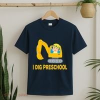 I Dig Preschool Bulldozer T-Shirt thumb 2