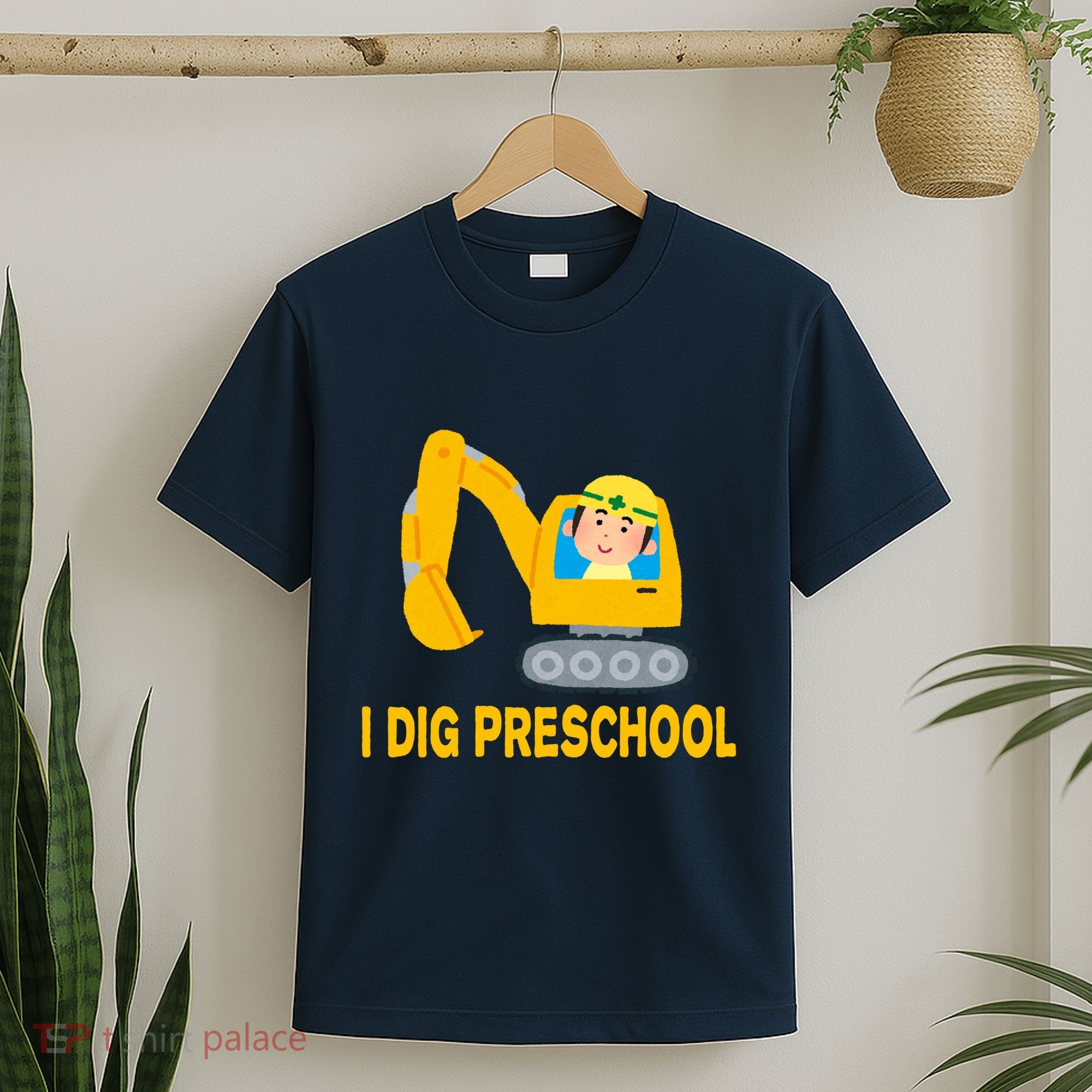 I Dig Preschool Bulldozer T-Shirt