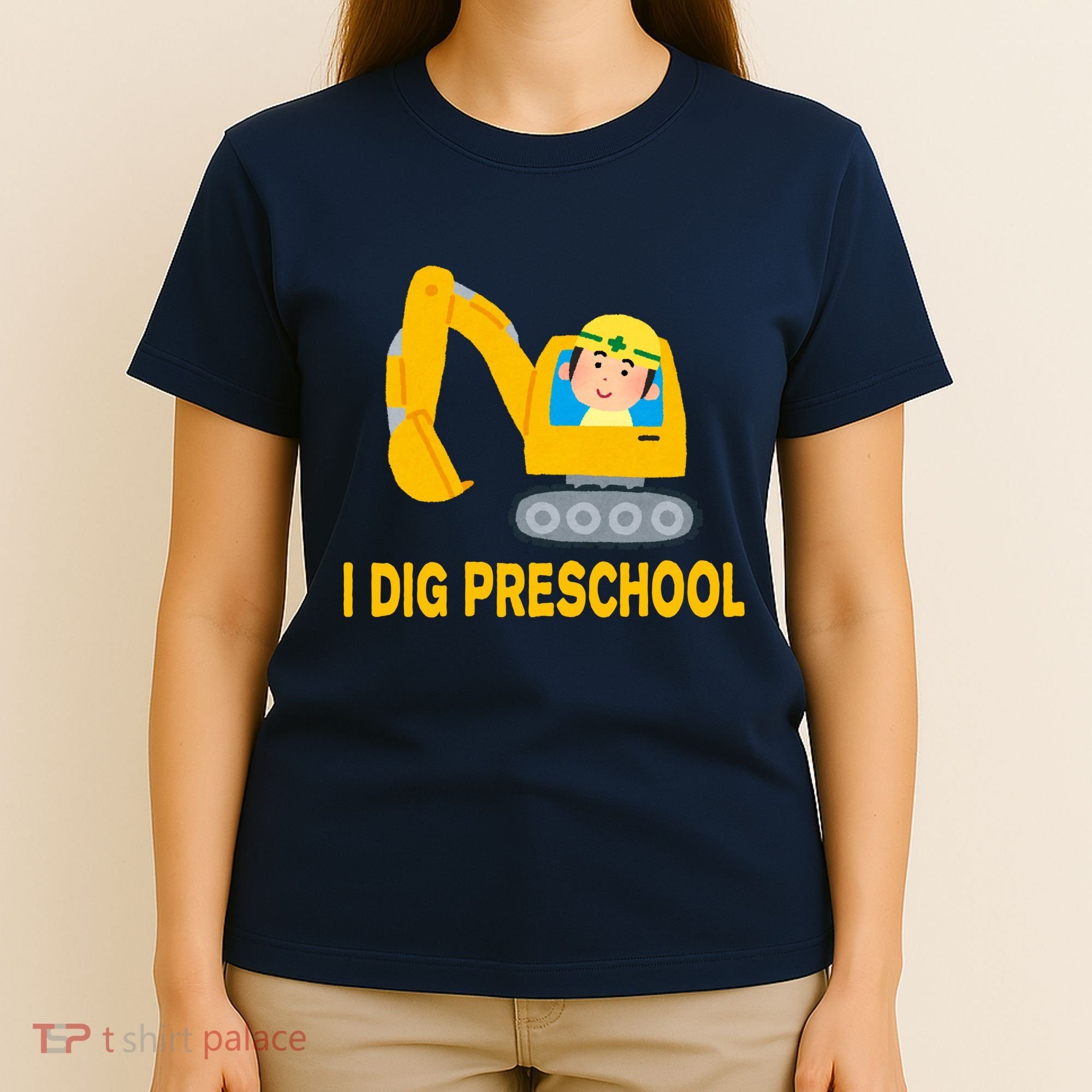 I Dig Preschool Bulldozer T-Shirt